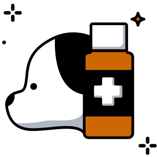 Pet pharmacy icon