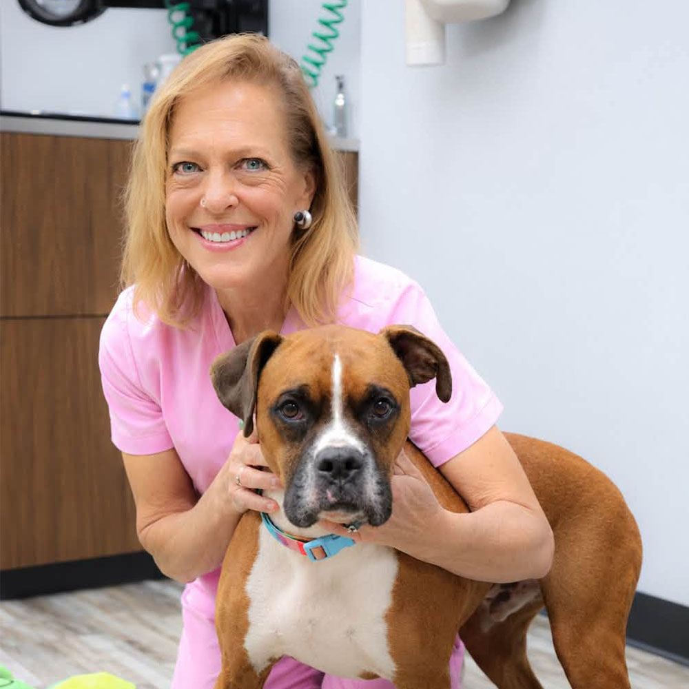 Dr. Becker with Dog